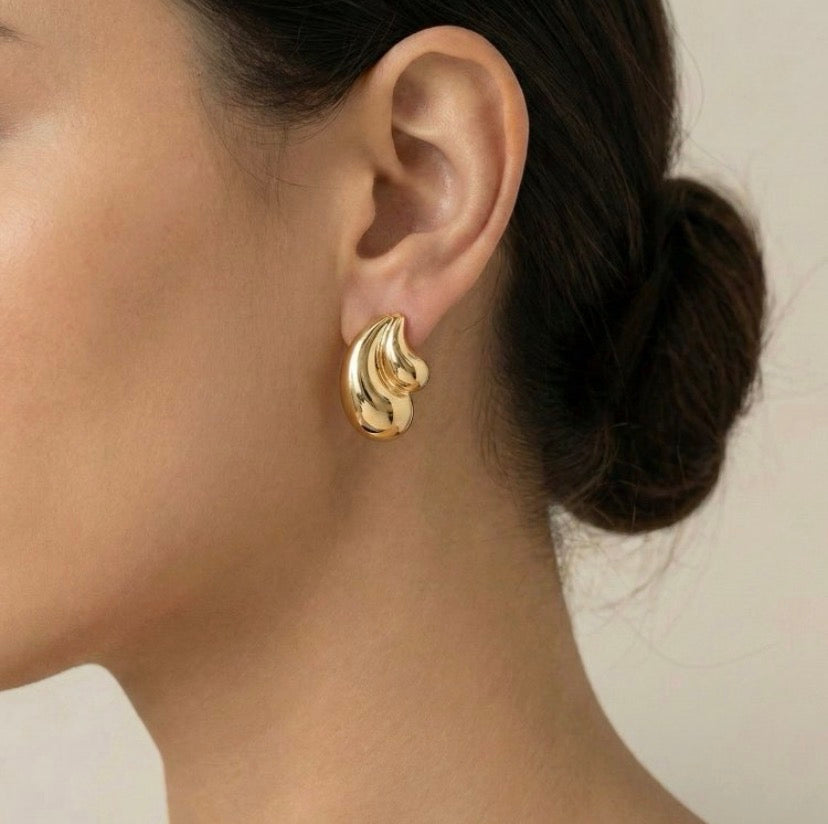 Damla Küpe (Gold)