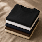 Cezely Basic Bisiklet Yaka T-shirt