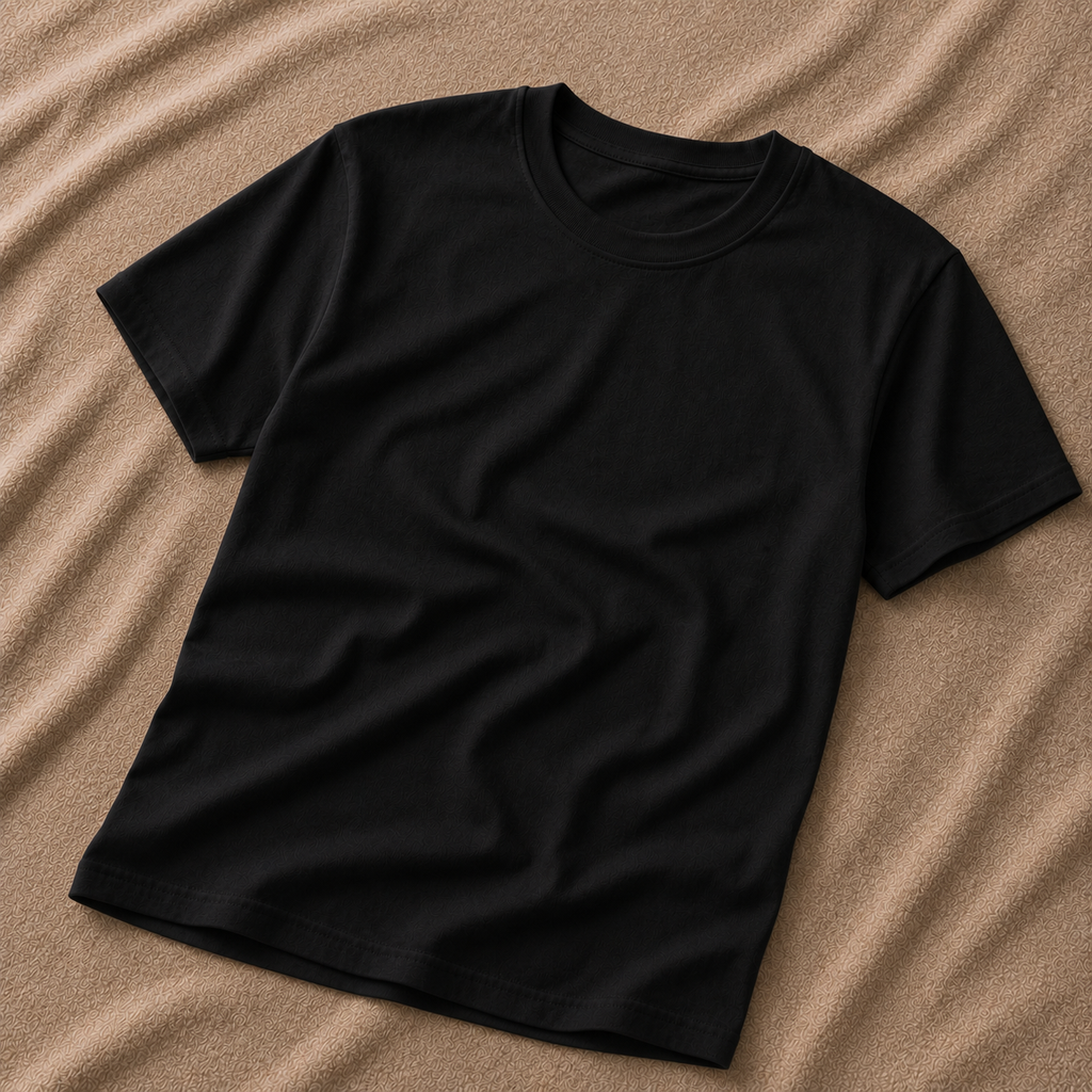 Cezely Basic Bisiklet Yaka T-shirt