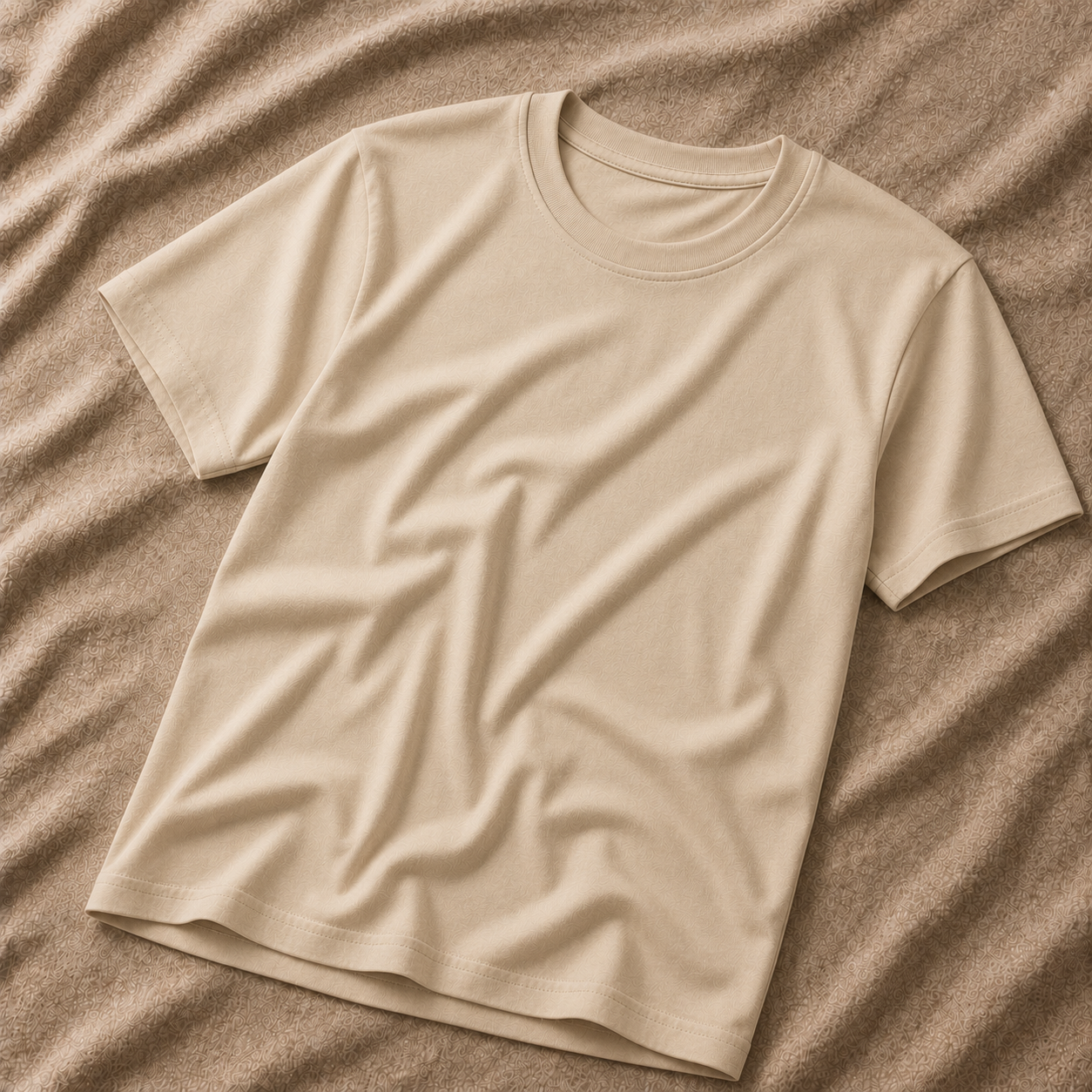 Cezely Basic Bisiklet Yaka T-shirt