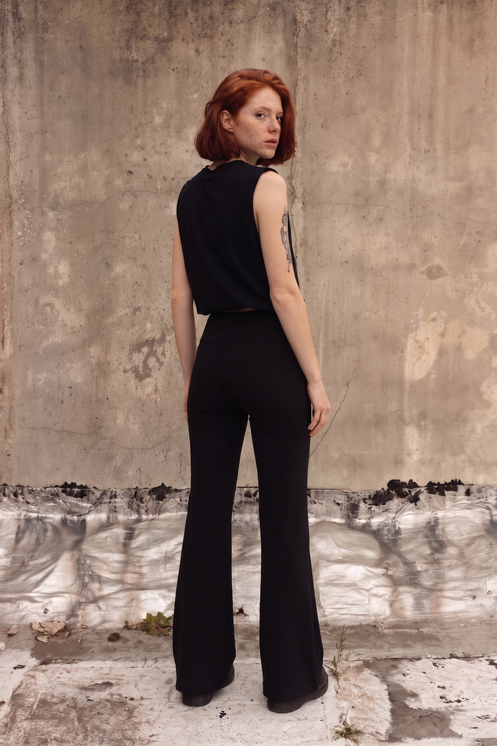 70's Model Toparlayıcı Tayt