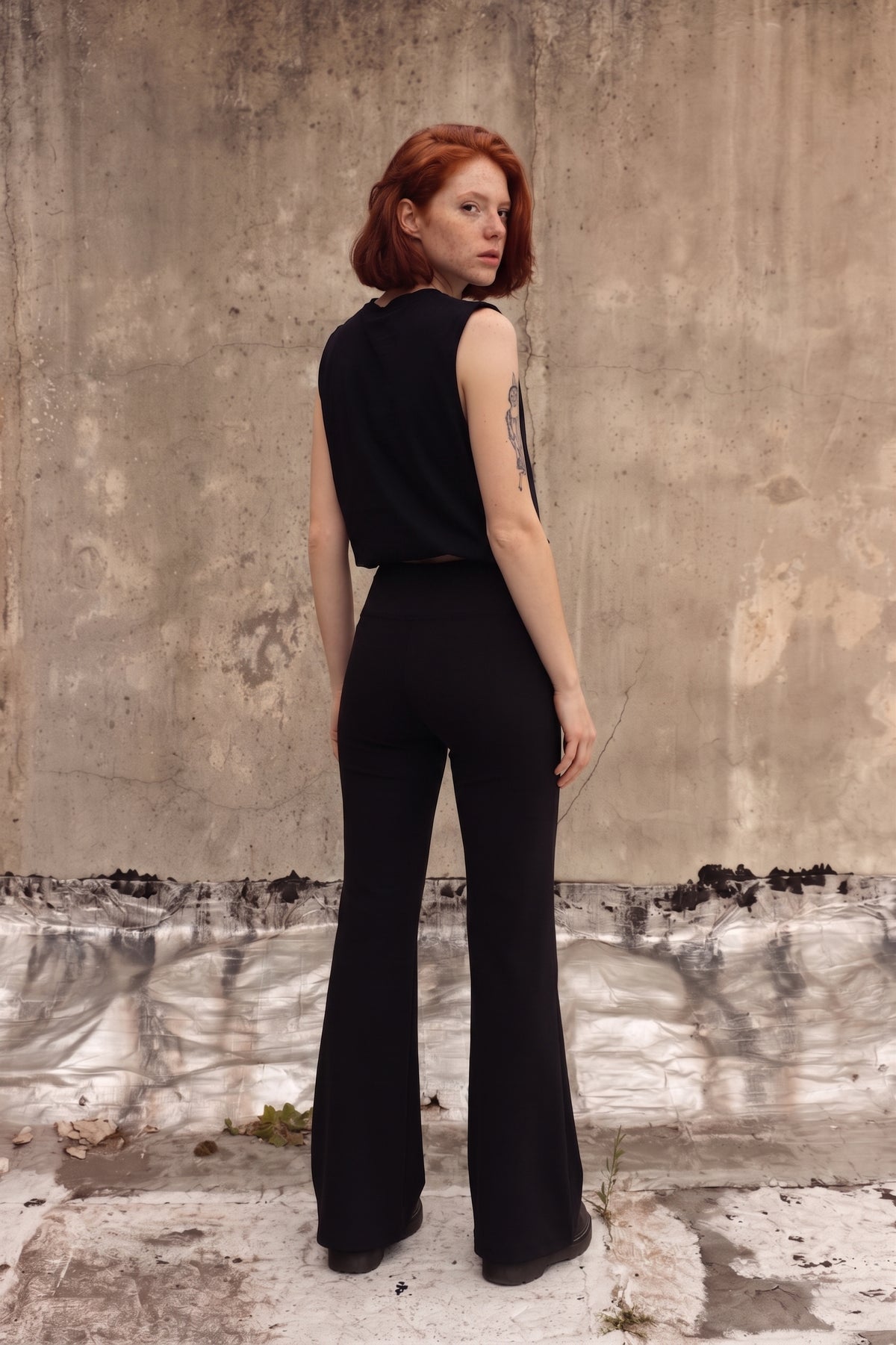 70's Model Toparlayıcı Tayt