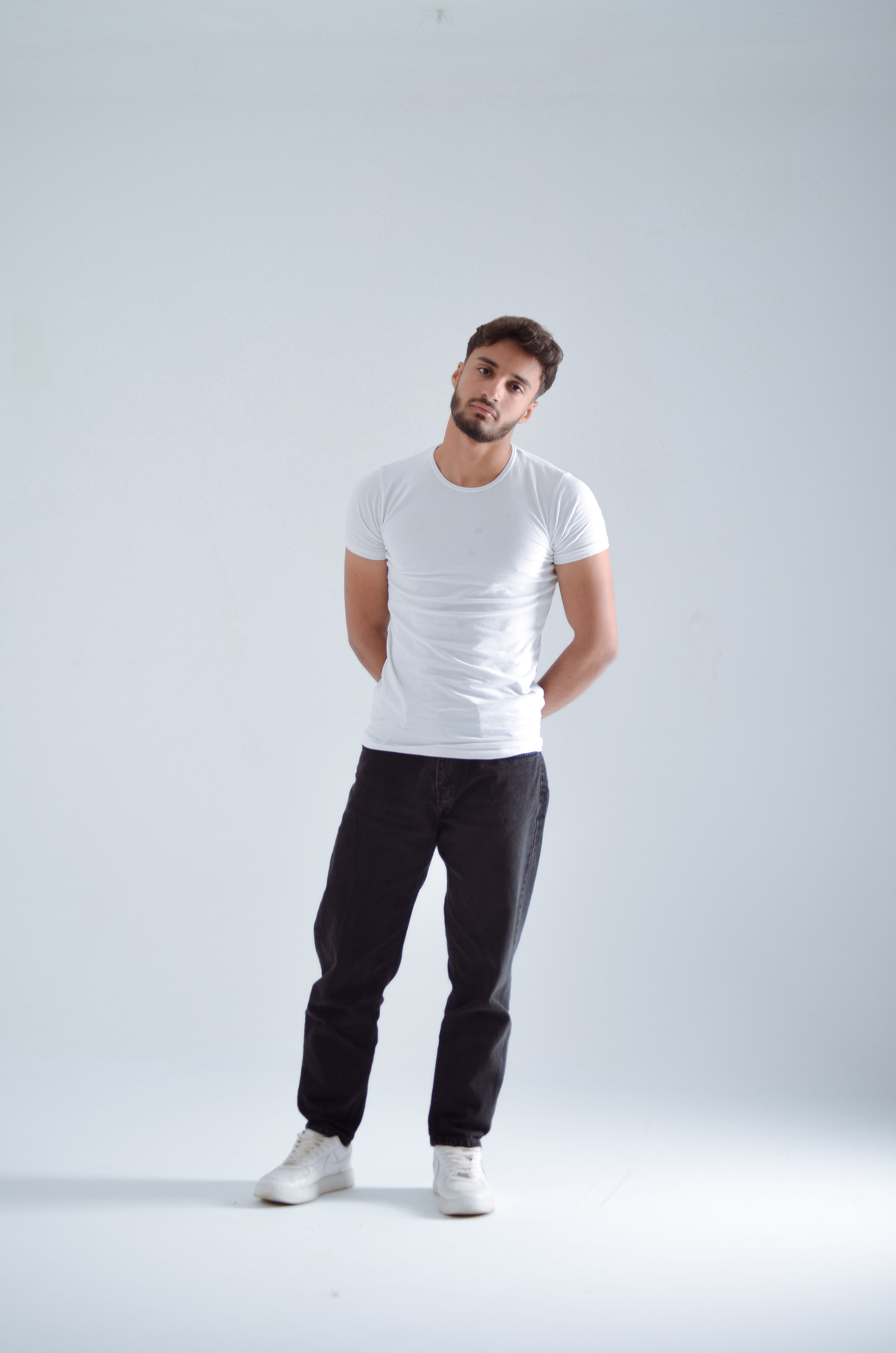 Cezely Basic Bisiklet Yaka T-shirt